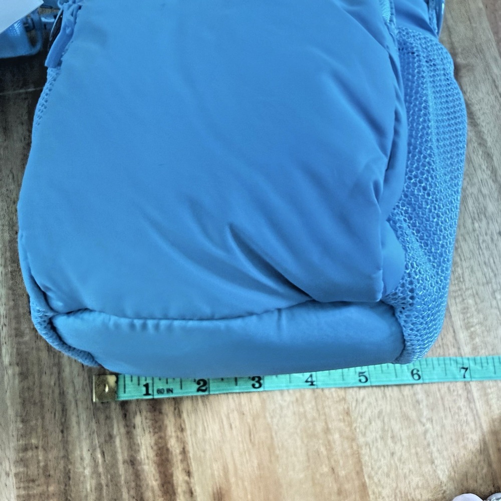 Wildfox Women's Blue Crossbody Water Bottle Bag‎ Nylon Parachute Sling NWT - Picture 13 of 14
